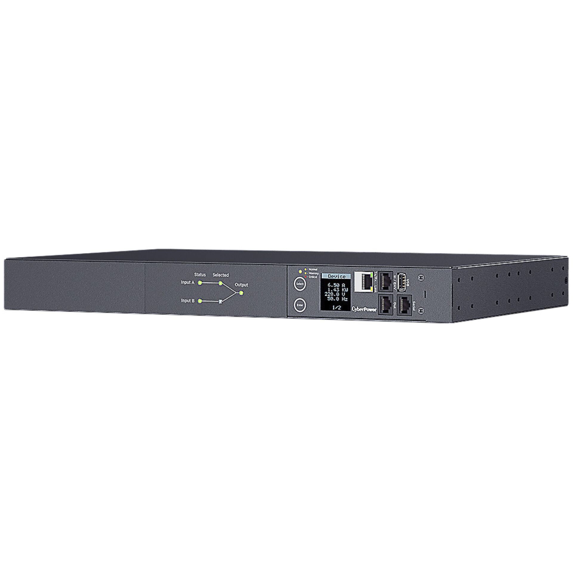 CyberPower PDU44004 power distribution unit (PDU) 12 AC outlet(s) 1U