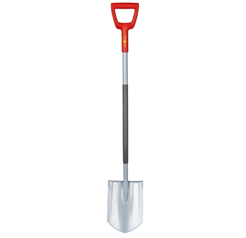WOLF-Garten ASP-D Spade Acero Rojo, Acero inoxidable - WOLF-Garten