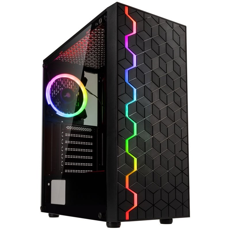 Kolink INSPIRE K8 computer case Midi Tower Black - Kolink INSPIRE K8,