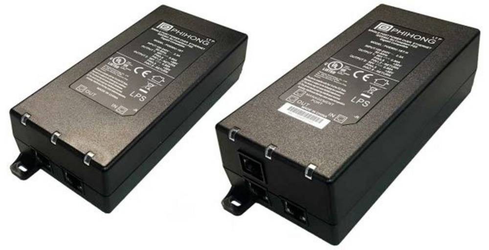 Phihong POE90U-1BT6 PoE Injektor 1 GBit/s IEEE 802.3bt
