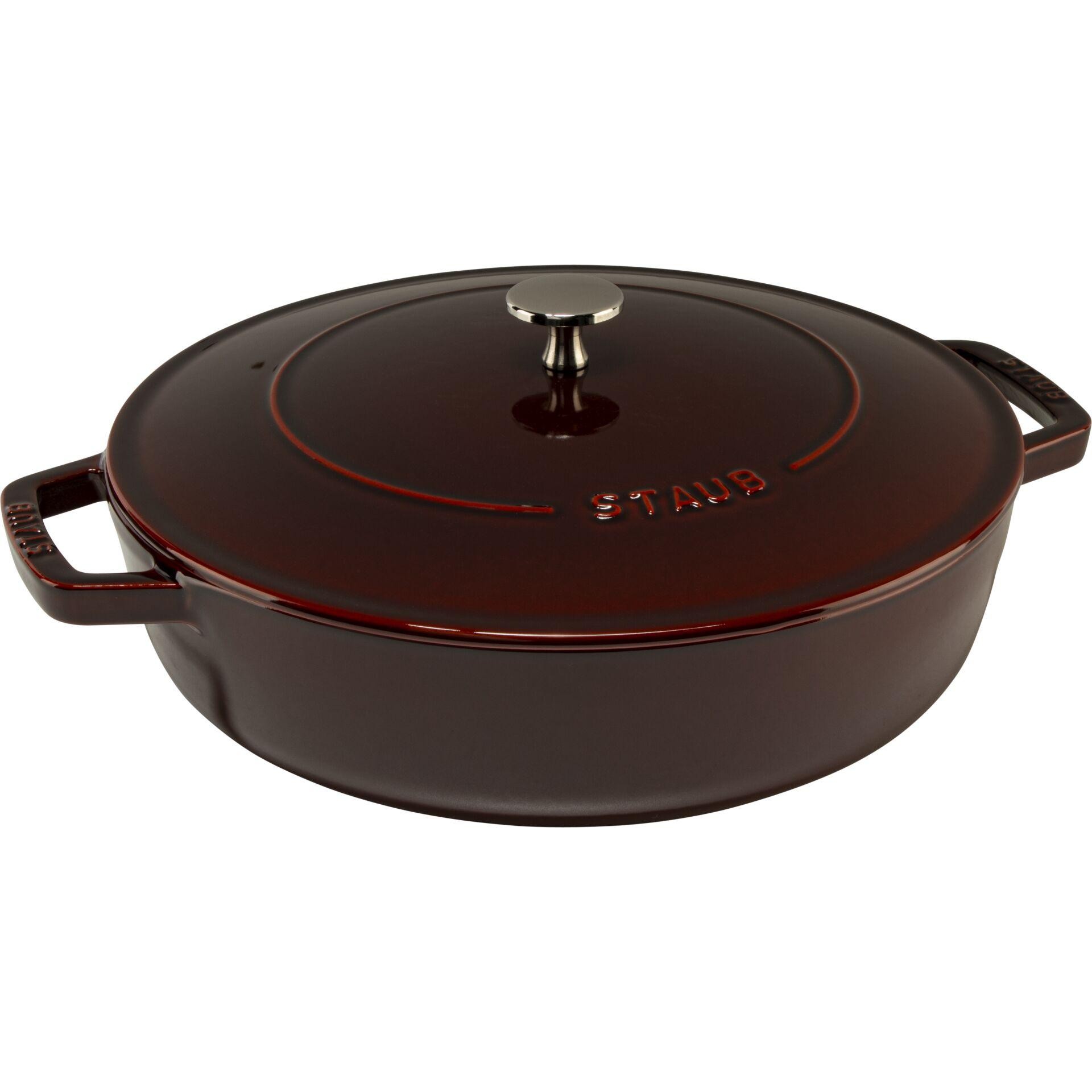 Staub Bräter Chistera 28 cm grenadine