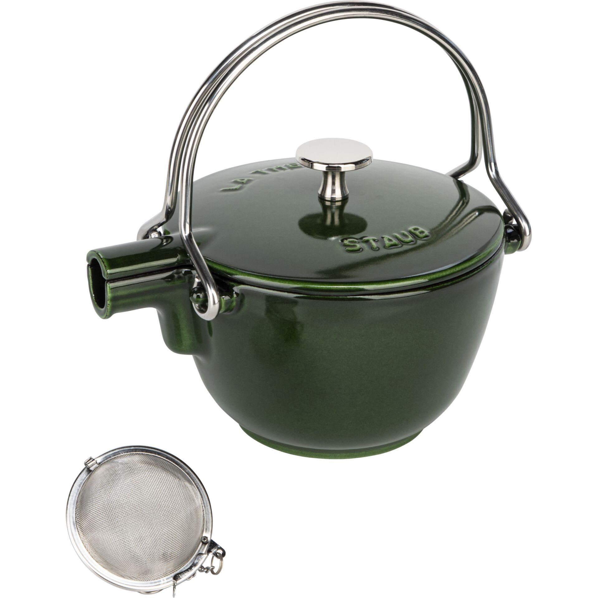 Staub Theière ronde - Staub Theière ronde, 2,4 kg, Vert
