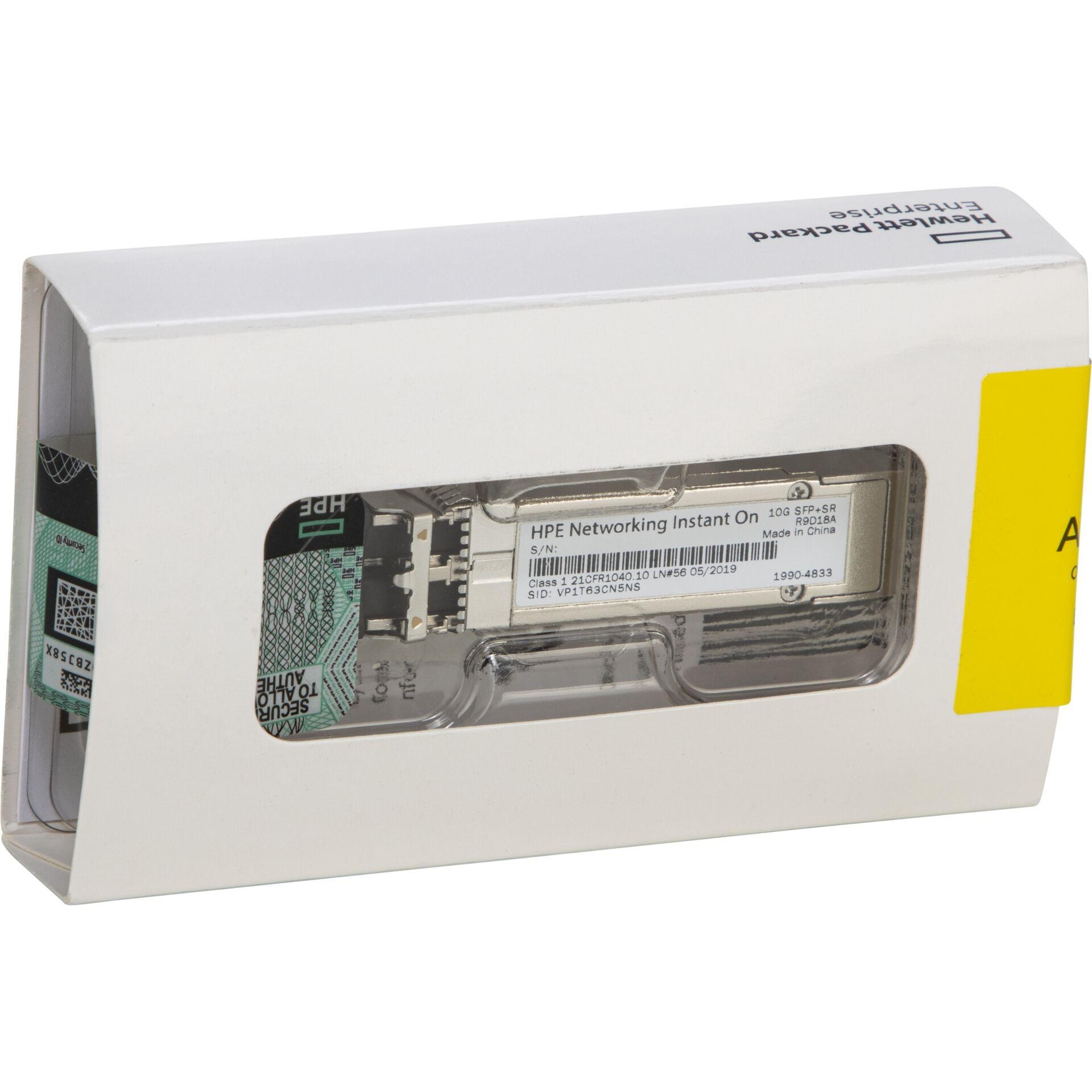 HPE Aruba Networking Networking Instant On 10G SFP+ LC SR 300m OM3