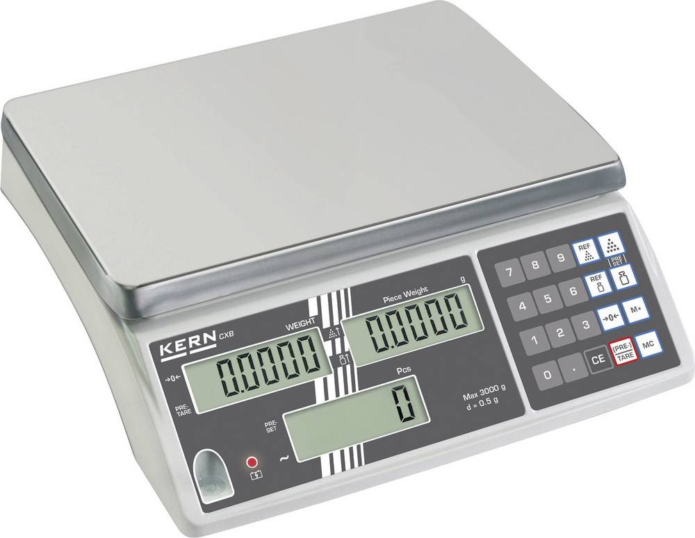 Kern Zählwaage CXB 3K0.2 Wägebereich (max.) 3kg Ablesbarkeit 0.2g