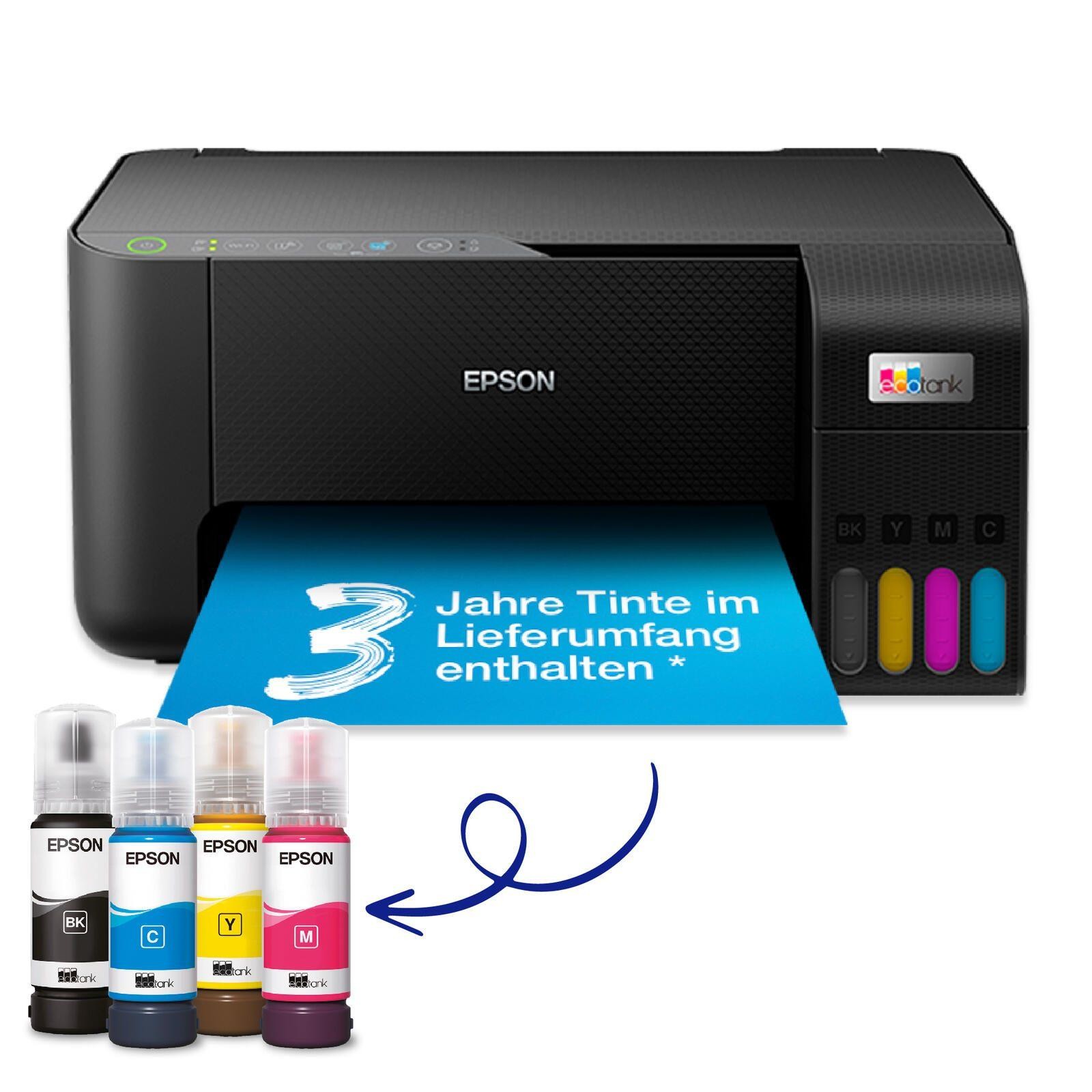 Epson EcoTank ET-2815 A4 Multifunction Wi-Fi Ink Tank Printer - Epson