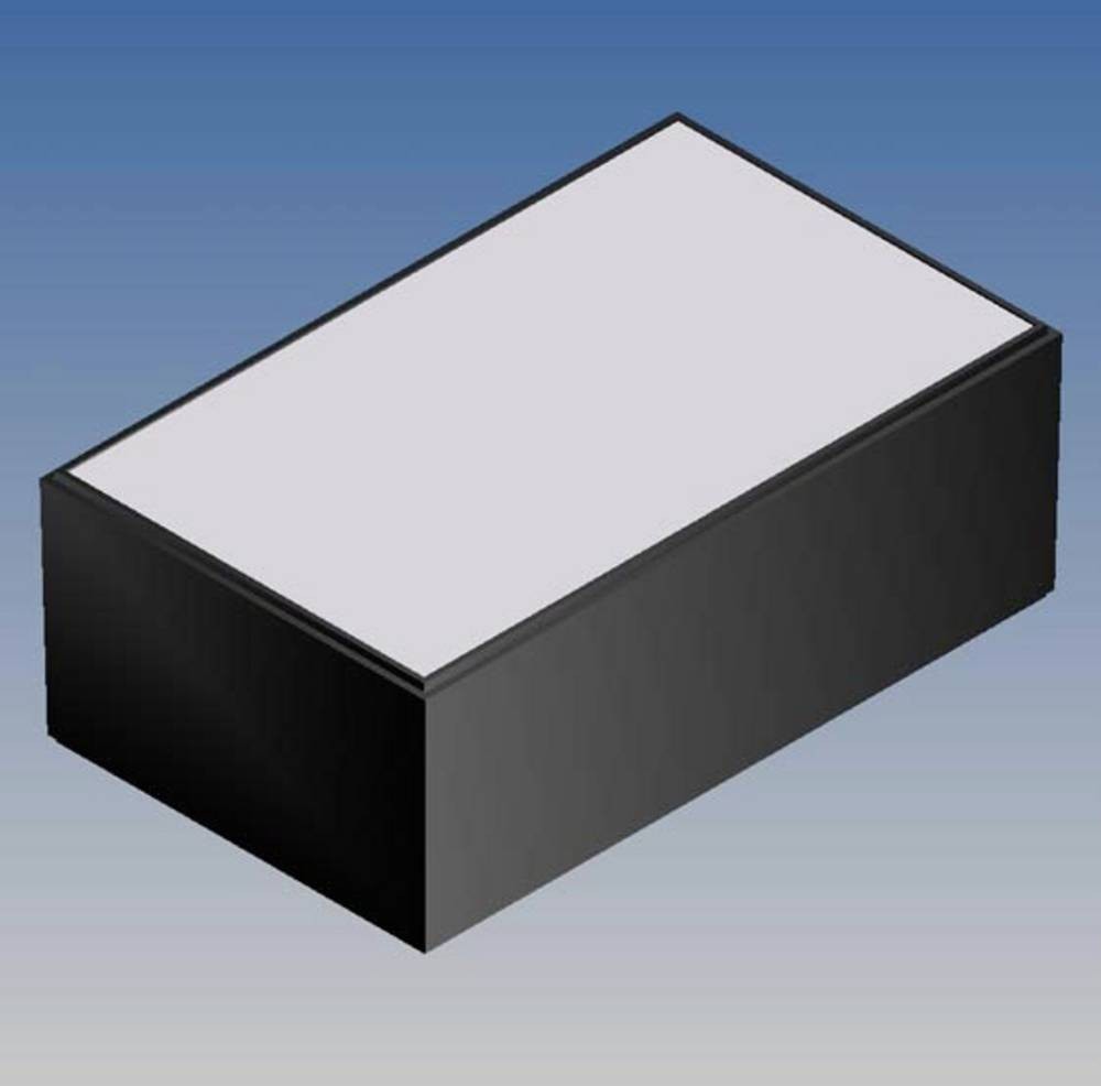 TEKO 154/P.9 Universal-caja 215 x 130 x 79.4 aluminio, ABS negro 1