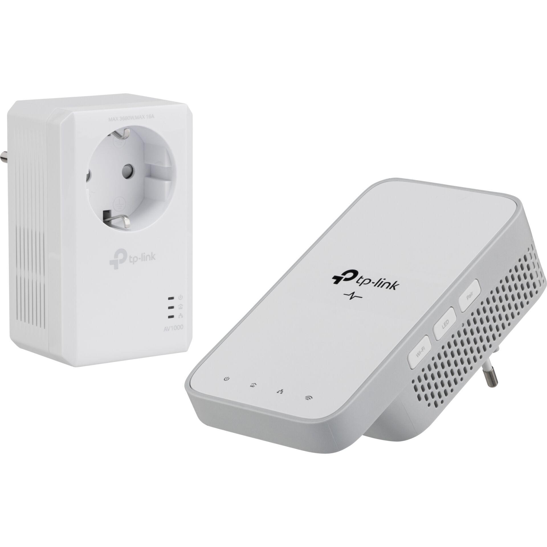 TP-Link TL-WPA7619 KIT 1000 Mbit/s Ethernet/LAN Wifi Blanc 2 pièce(s)