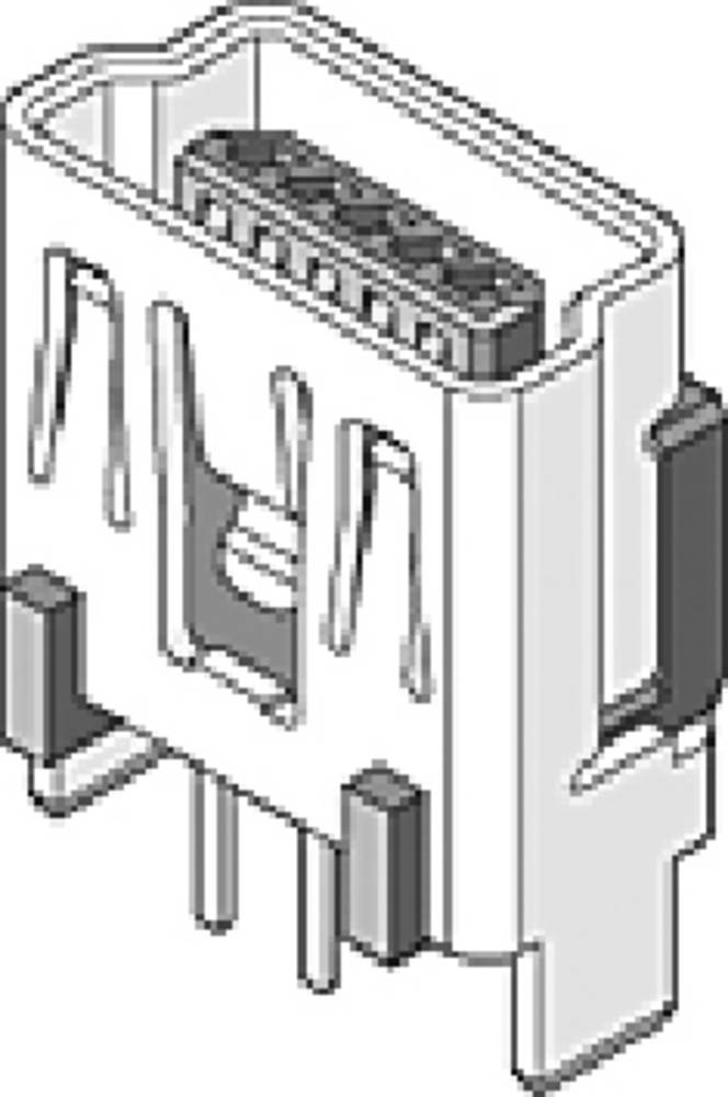 Molex USB-Steckverbinder, Mini-USB Typ B, USB 2.0, Buchse, 5 -polig,