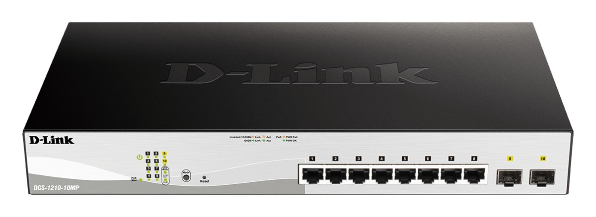 D-Link DGS-1210-10MP Gestionado L2 Gigabit Ethernet (10/100/1000)