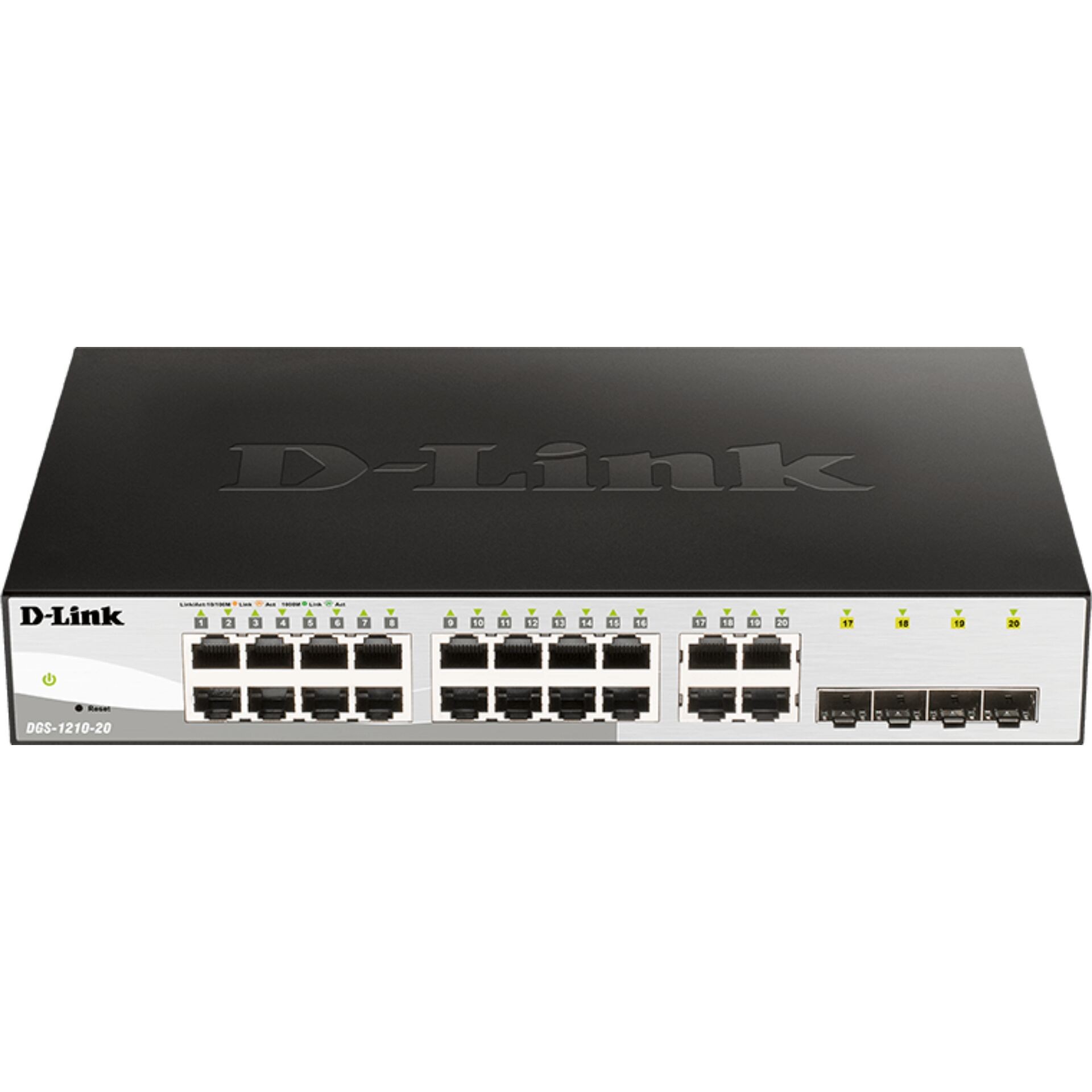 D-Link DGS-1210-20 Gestionado L2 Gigabit Ethernet (10/100/1000) 1U