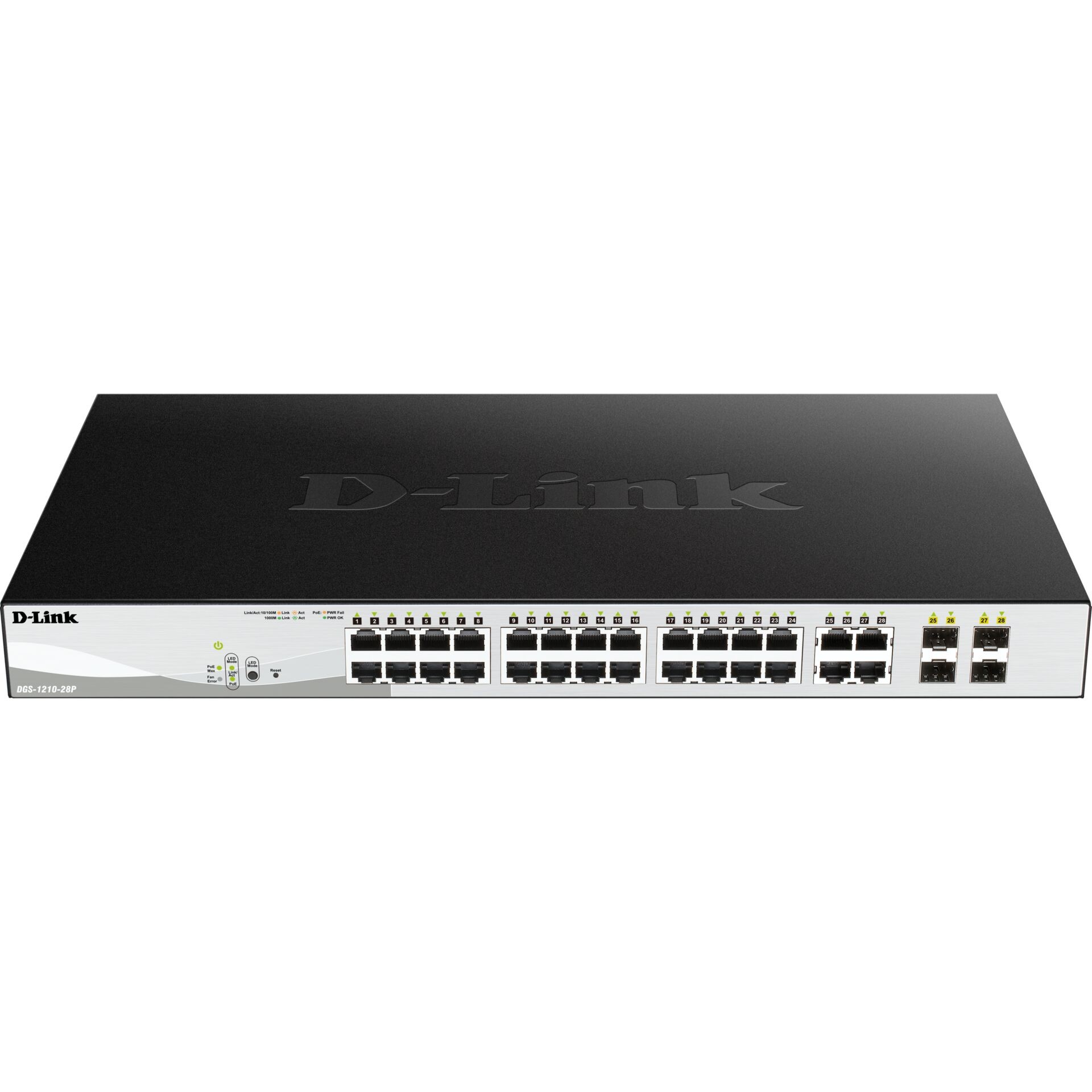 D-Link DGS-1210-28P Managed L2 Gigabit Ethernet (10/100/1000) Power