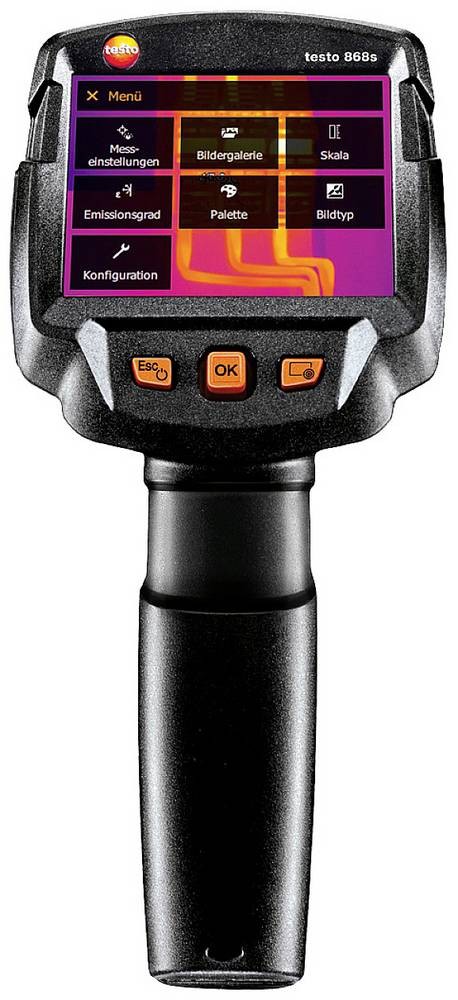 Testo 868s Wärmebildcamera -30 up to +650°C 160 x 120 Pixel 9Hz