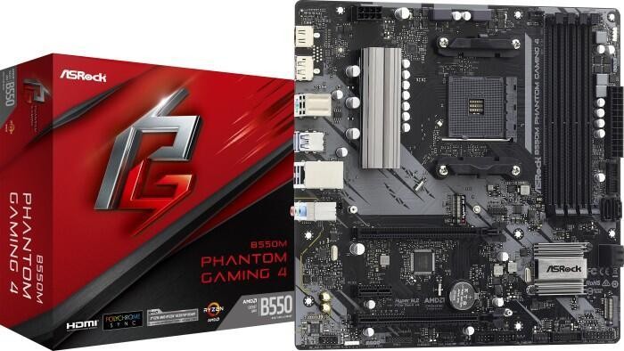 AM4 ASRock B550M Phantom Gaming 4