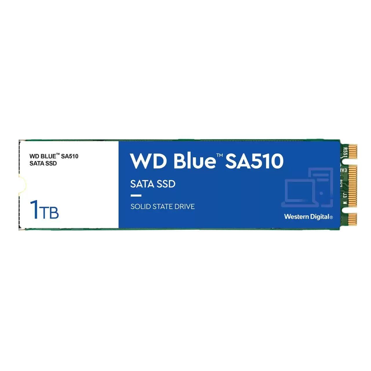 Western Digital Blue WD SA510 SATA SSD M.2 2280 POWERED BY