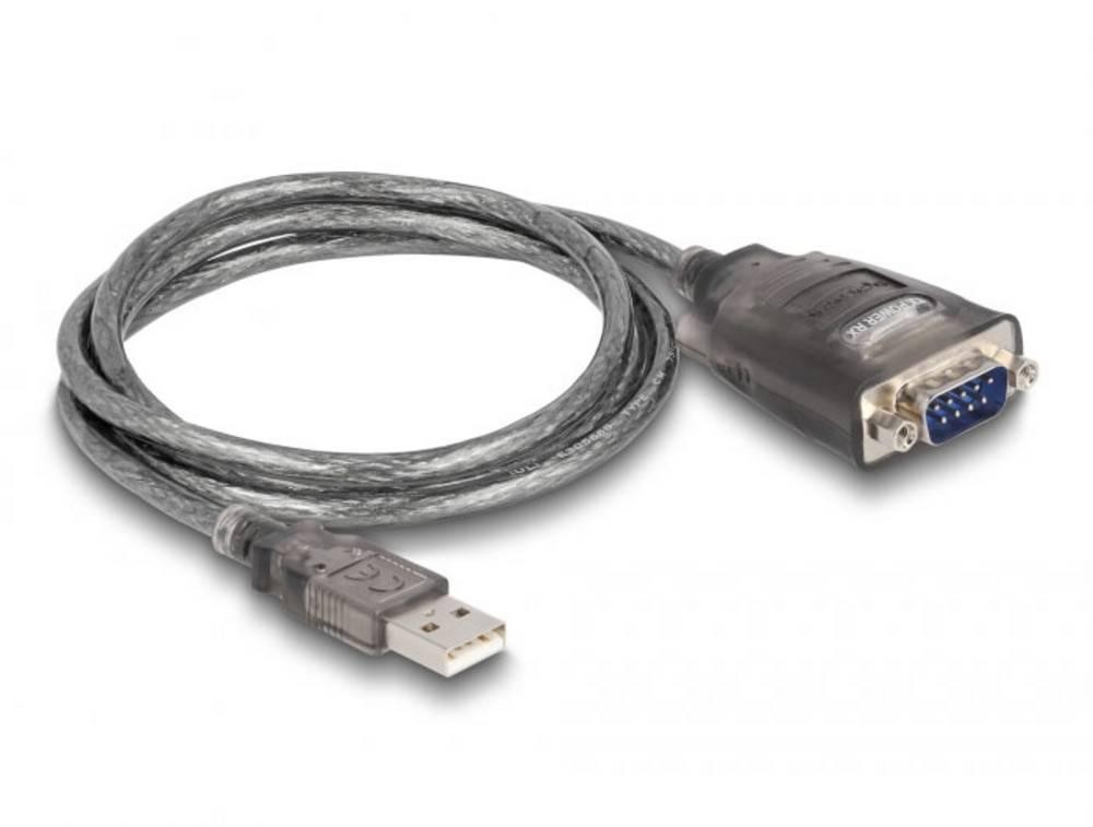 DeLOCK Adaptateur USB 2.0 Type-A vers 1 x Serial RS-232 D-Sub 9