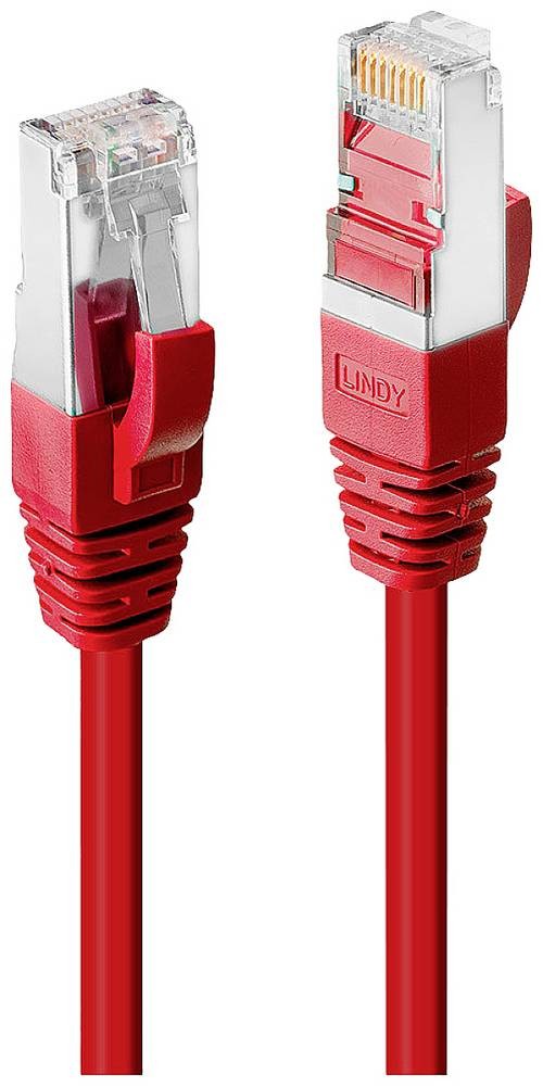Lindy 45627 networking cable Red 10 m Cat6 S/FTP (S-STP) - Lindy