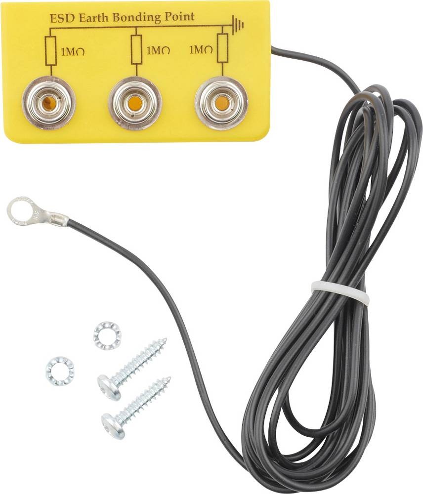 BERNSTEIN Tools for Electronics ESD-Erdungsplug Winkel-Form