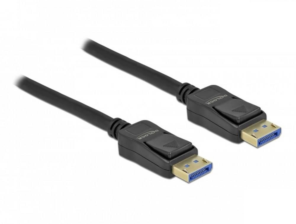Delock DisplayPort Anschlusskabel DisplayPort Stecker 5m Schwarz