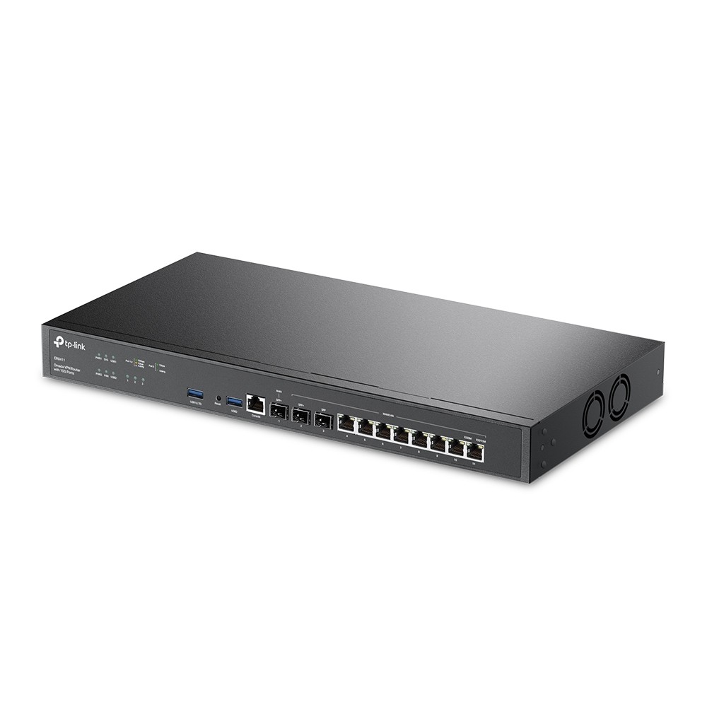 TP-Link Omada ER8411 router cablato Gigabit Ethernet Nero - TP-Link