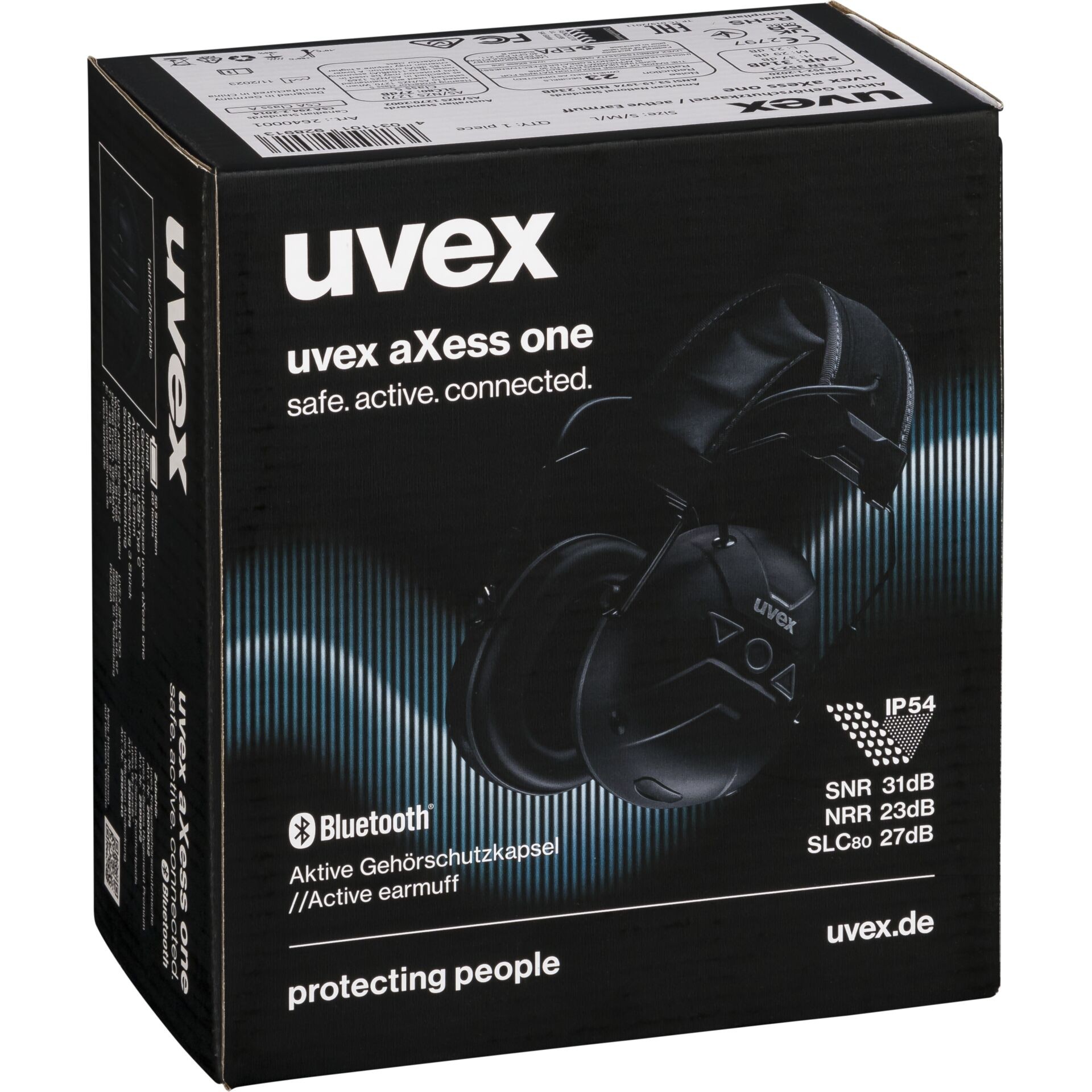 Uvex aXess one 2640001 Kapselgehörschutz 31 dB 1 pc(s)