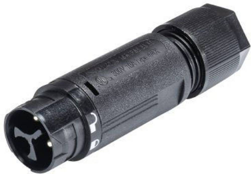 Wieland Electric RST16i2/3 Series Mini Connector, 3-Pole, Male, Cable
