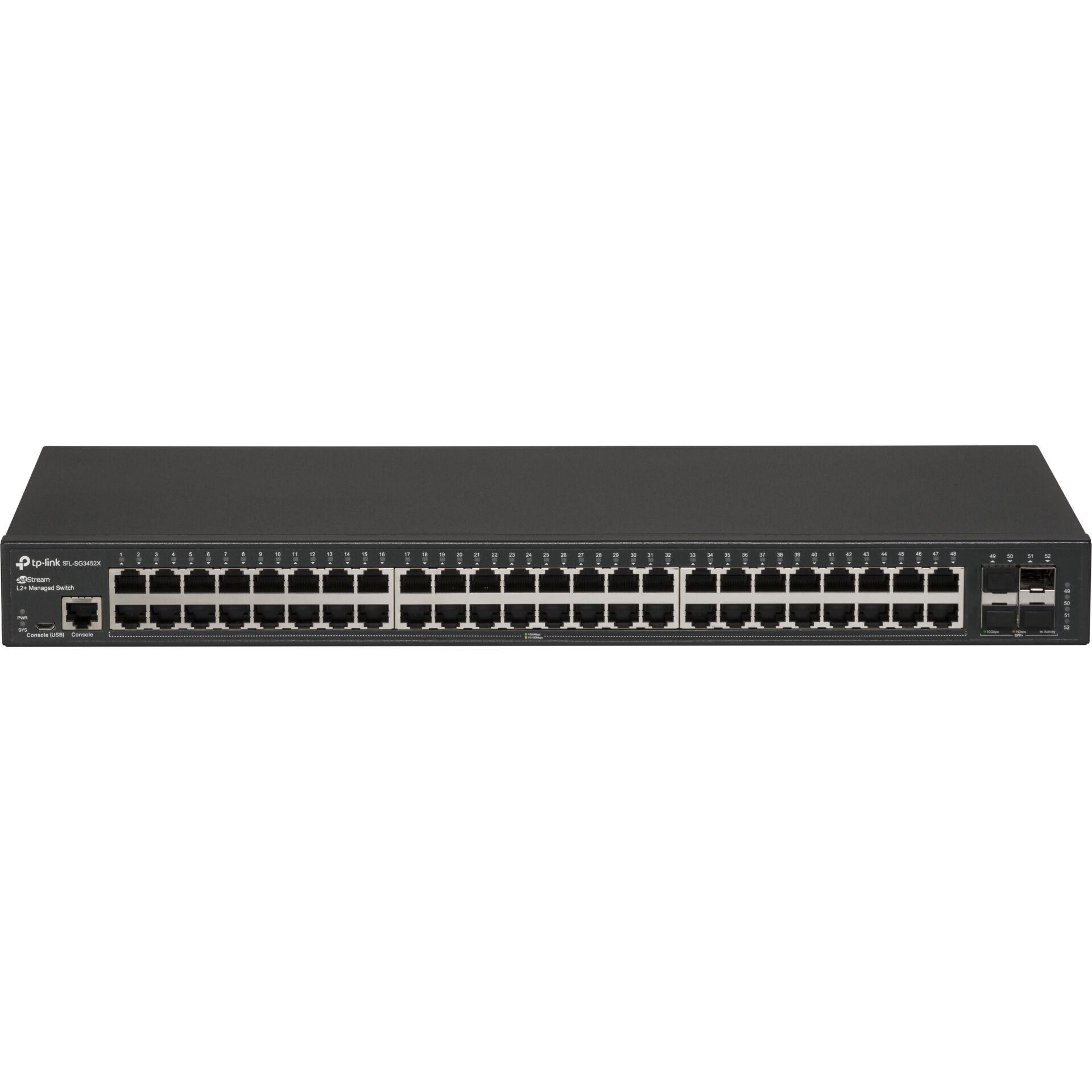 TP-Link Omada SG3452X switch Gestionado L2+ Gigabit Ethernet (10/100/
