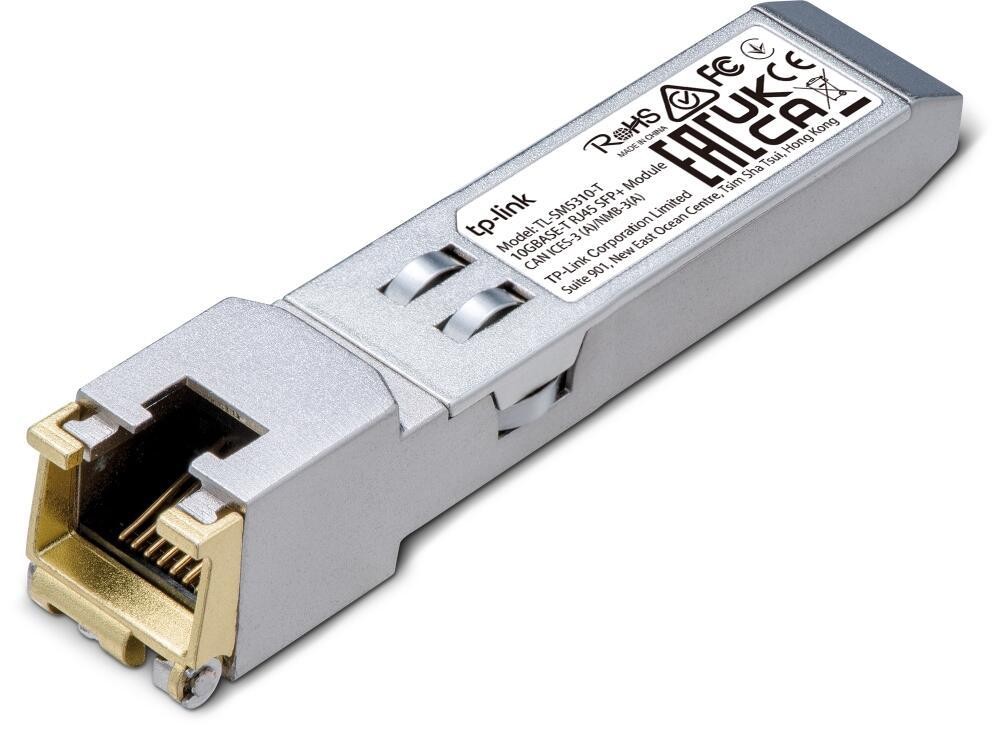 TP-Link 10G BASE-T RJ45 SFP+ Module - TP-Link 10G BASE-T RJ45 SFP+
