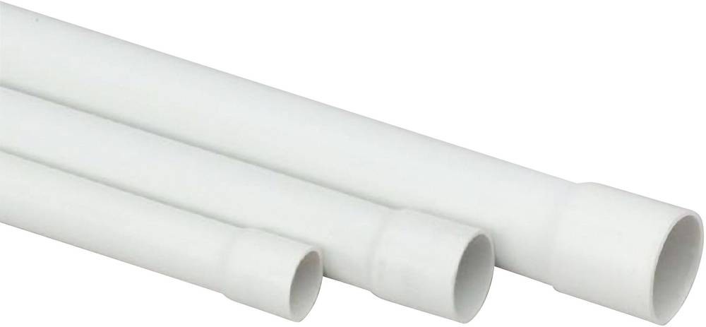 Heidemann 13008 Stangenrohr EN25 2m gris claro (RAL 7035)