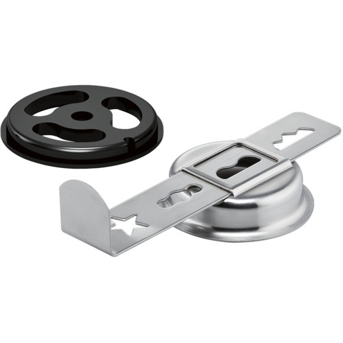 Bosch Haushalt MUZ9SV1 Spritzgebäckaufsatz Edelstahl, Schwarz