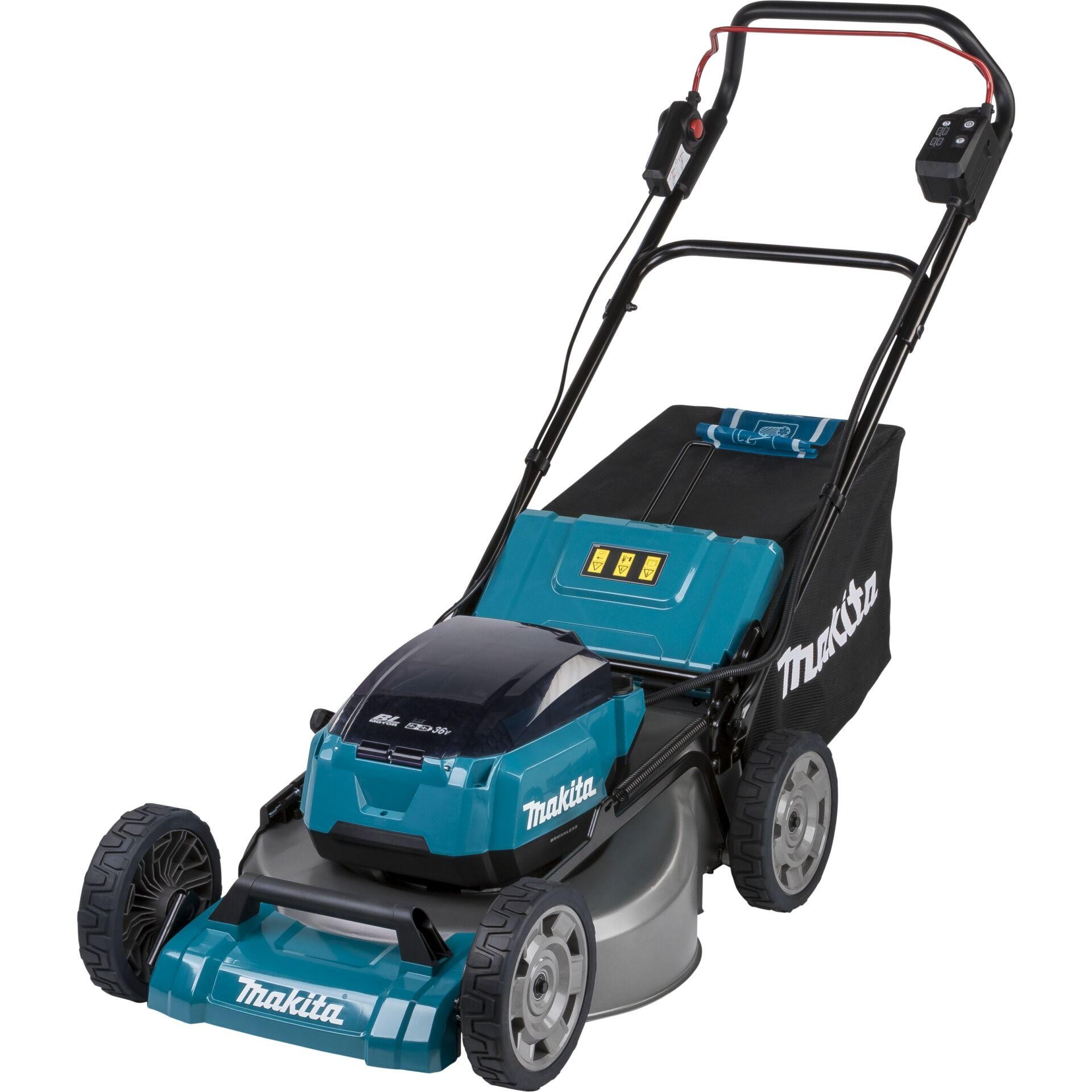 Makita DLM534Z lawn mower Push lawn mower Battery Black, Blue -