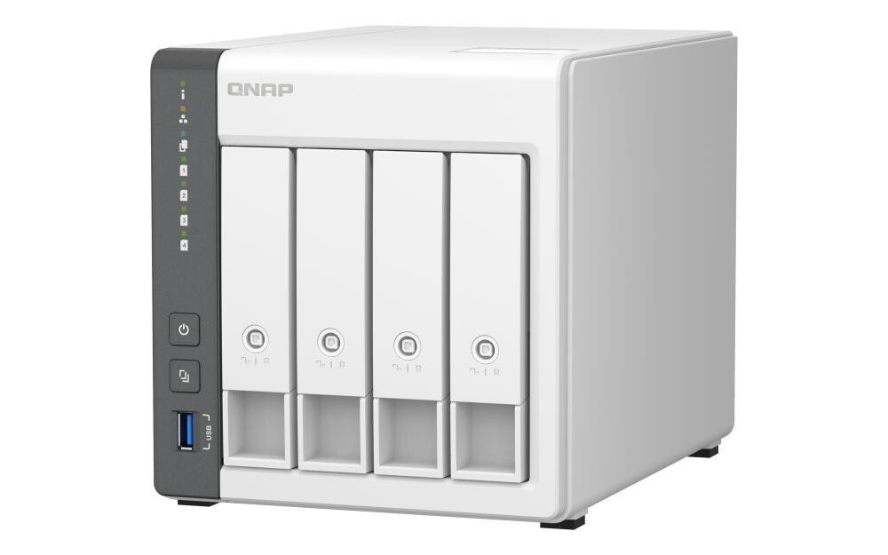 QNAP TS-433 NAS-Server 4Schächte ARM A55 2GHz SATA 6Gb/s