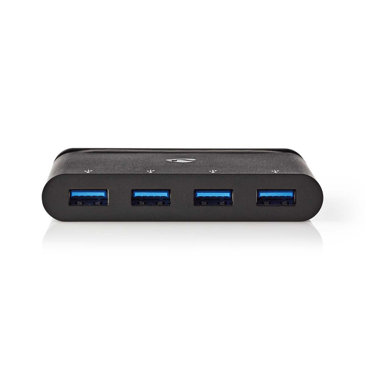 Nedis TCARF200BK interface hub USB 3.2 Gen 1 (3.1 Gen 1) Type-C Black