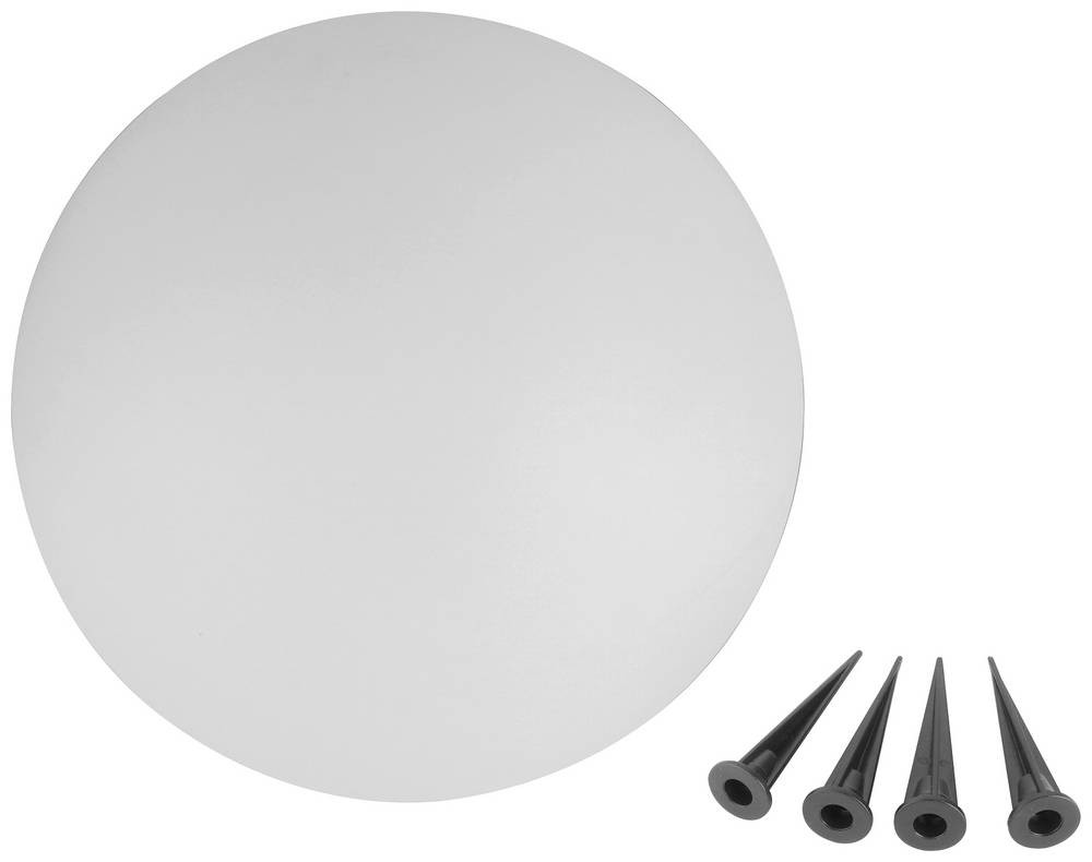 Müller-Licht 404072 tint Calluna Solar 25 cm, white+color Solar-