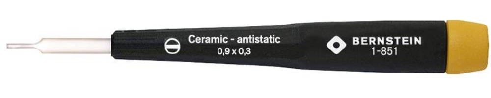 Bernstein Abgleichschraubendreher avec Keramik-Klinge, 0,90 x 0,30mm