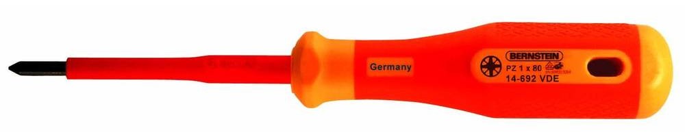 Bernstein Tools pour Electronics 14-692 VDE VDE Kreuzschlitz-
