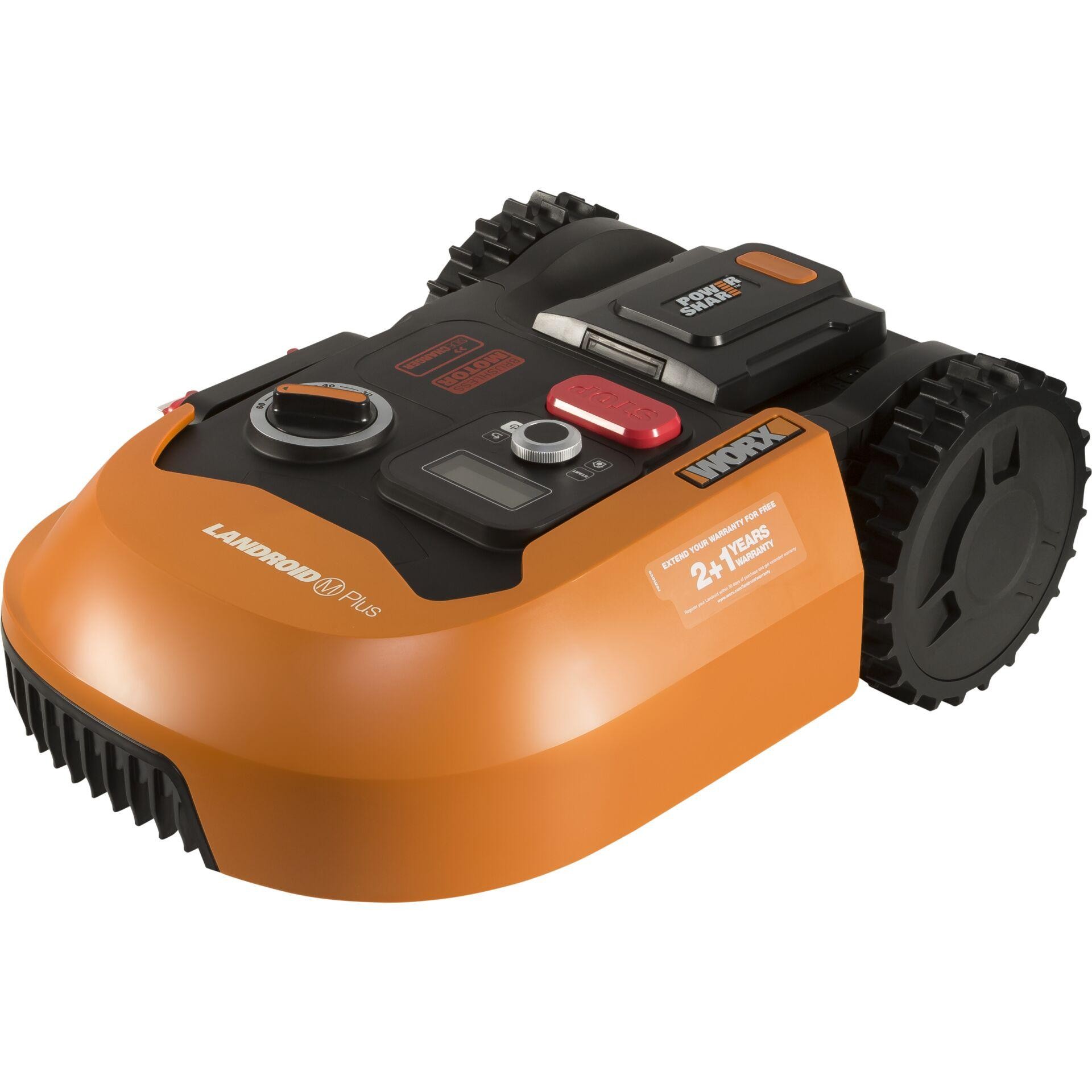 WORX WR165E lawn mower Robotic lawn mower Battery Black, Orange -