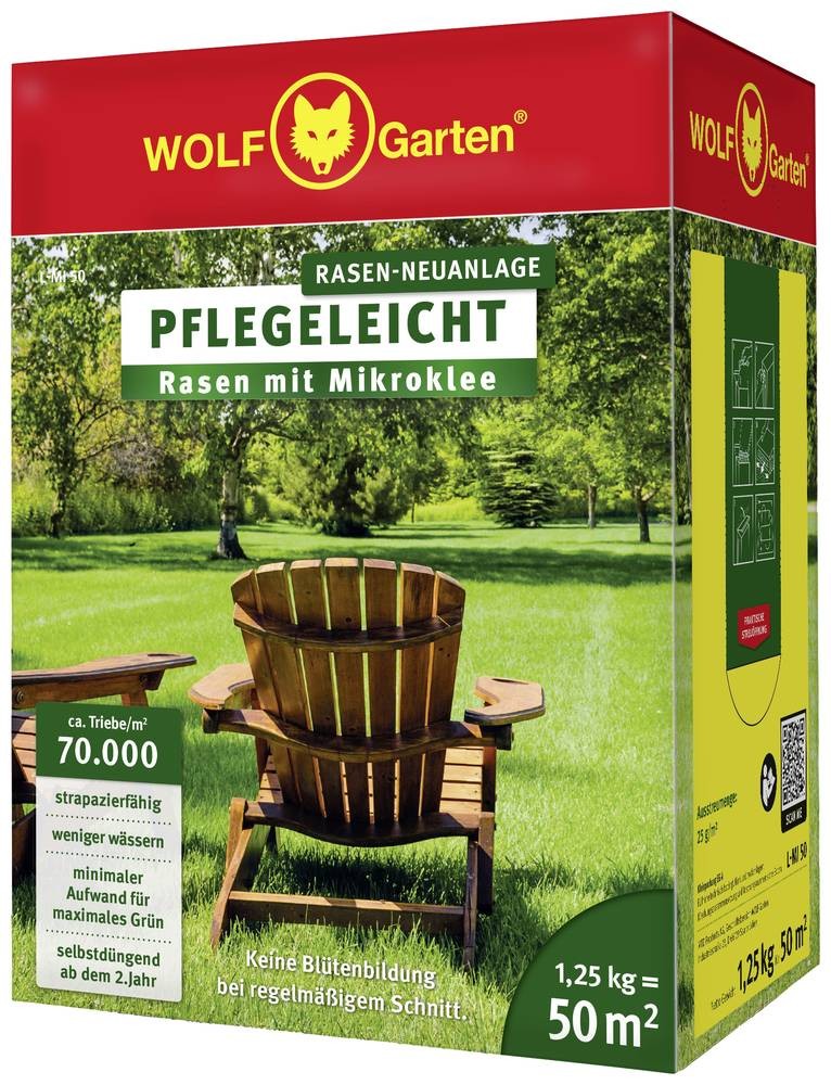 WOLF-Garten 76AH1001650 Rasensamen 1.25kg