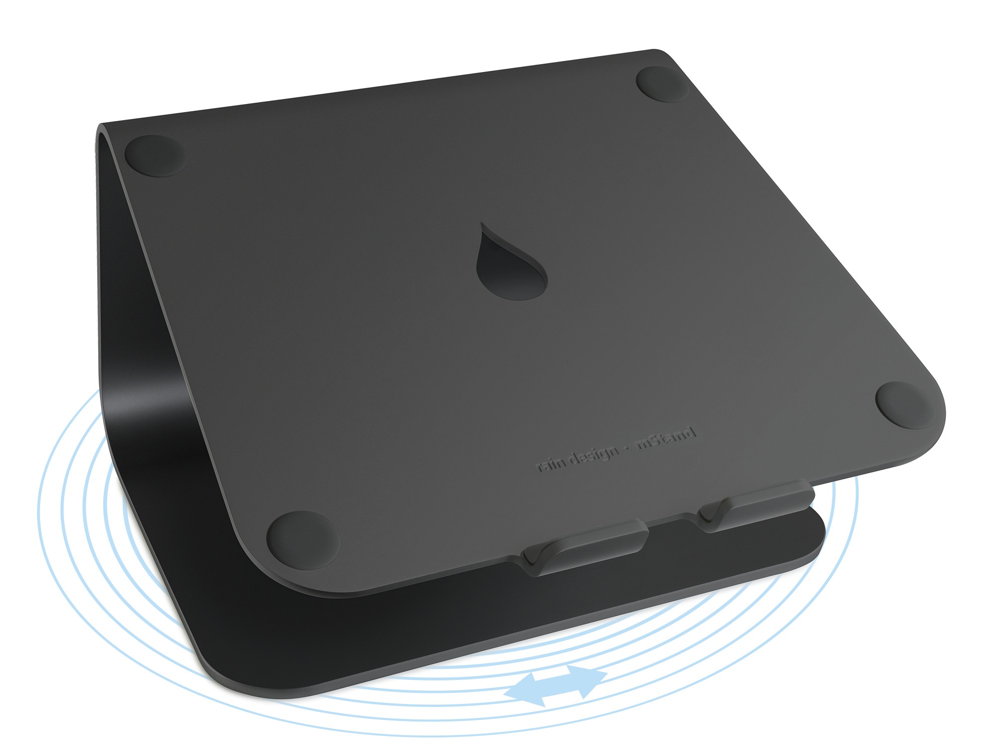 Rain Design mStand360 - drehbarer Aluminium Stand für MacBooks