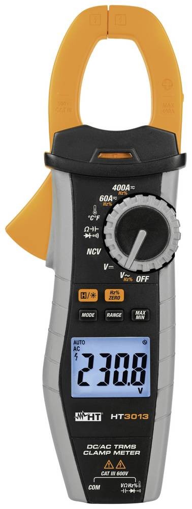 HT Instruments HT3013 Stromzange digital CAT III 600V Anzeige (Counts)