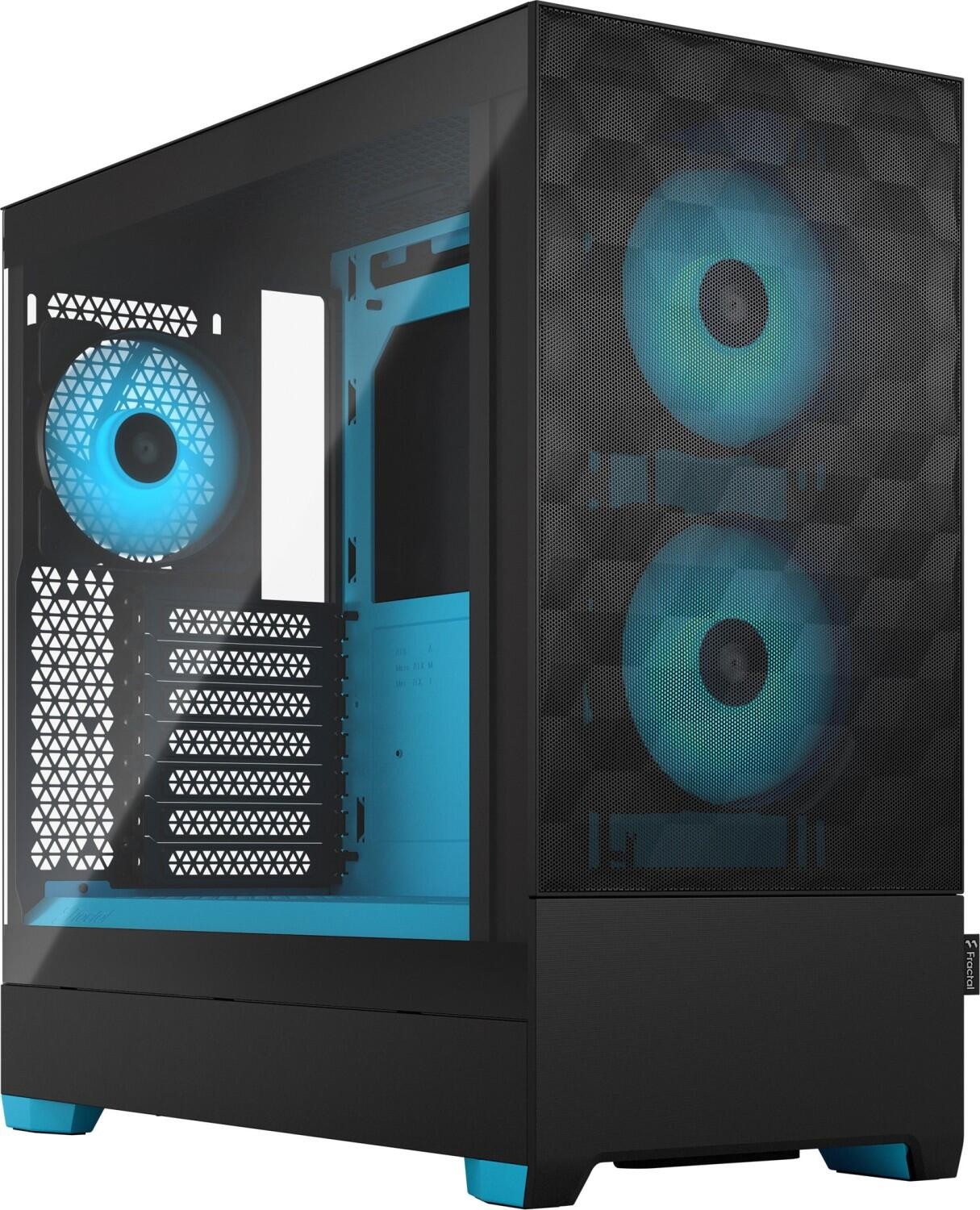 Fractal Design Pop Air Tower Black, Cyan - Fractal Design Pop Air,