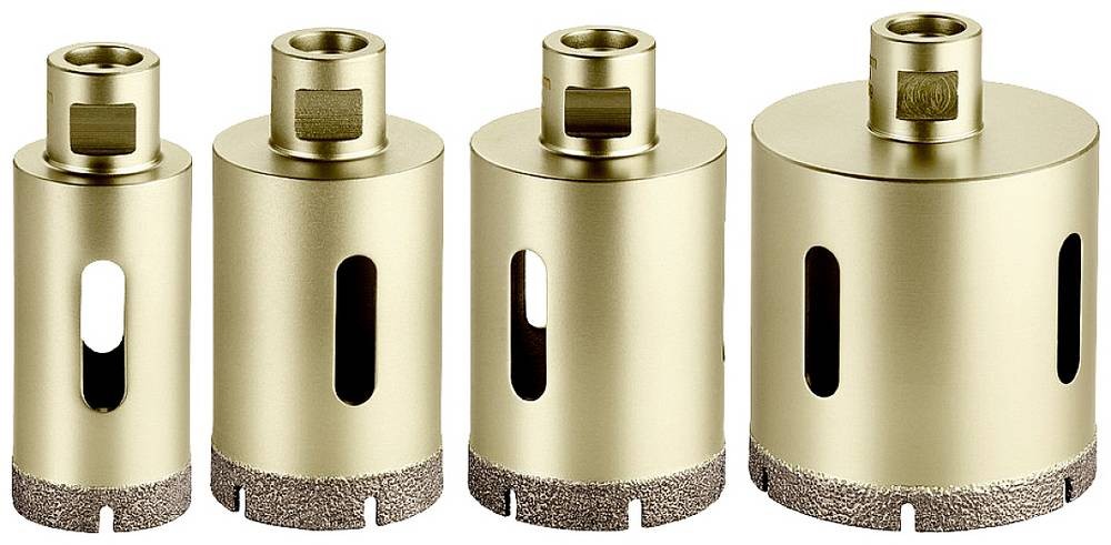 Metabo Dry 628319000 Diamantnassbohrkrone 35 mm, 40 mm, 50 mm, 68 mm