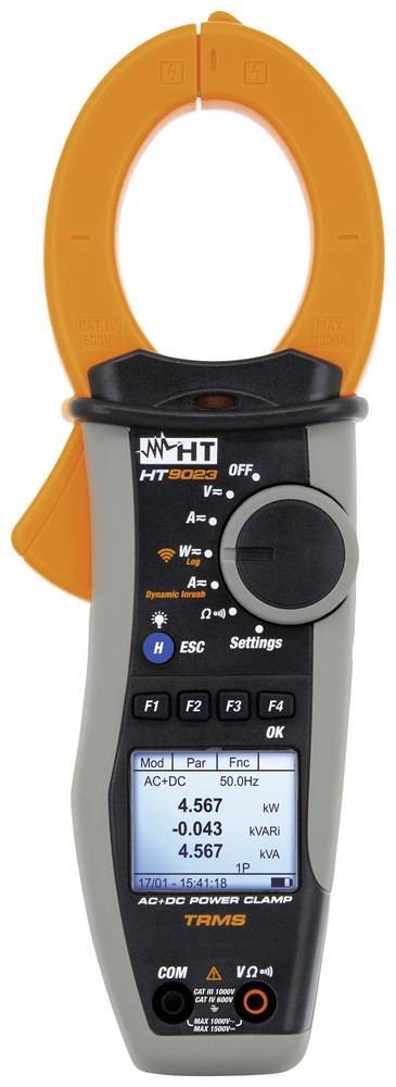 HT Instruments HT9023 Stromzange digital CAT III 1000 V, CAT IV 600V