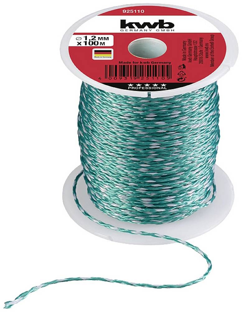 Kwb 925110 Maurerschnur 1,2mm Grün 100m