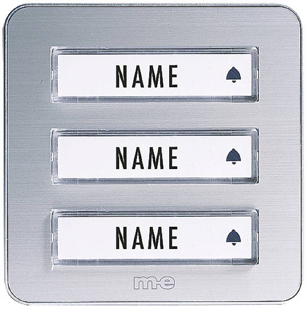 M-e modern-electronics 41082 Funkklingel Sender beleuchtet, con