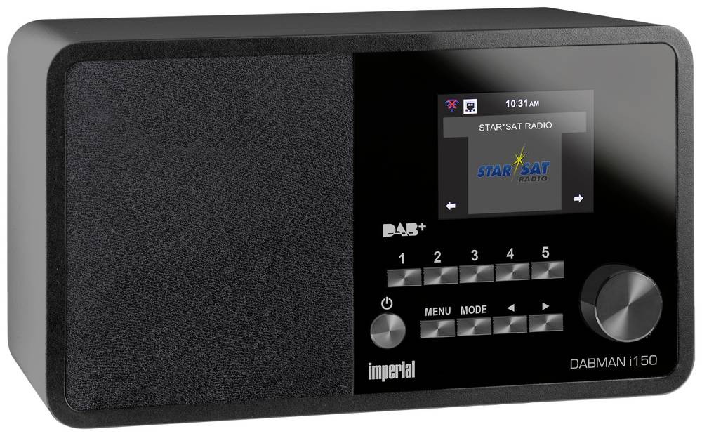 Imperial DABMAN i150 Portable Noir - Imperial DABMAN i150, Portable,