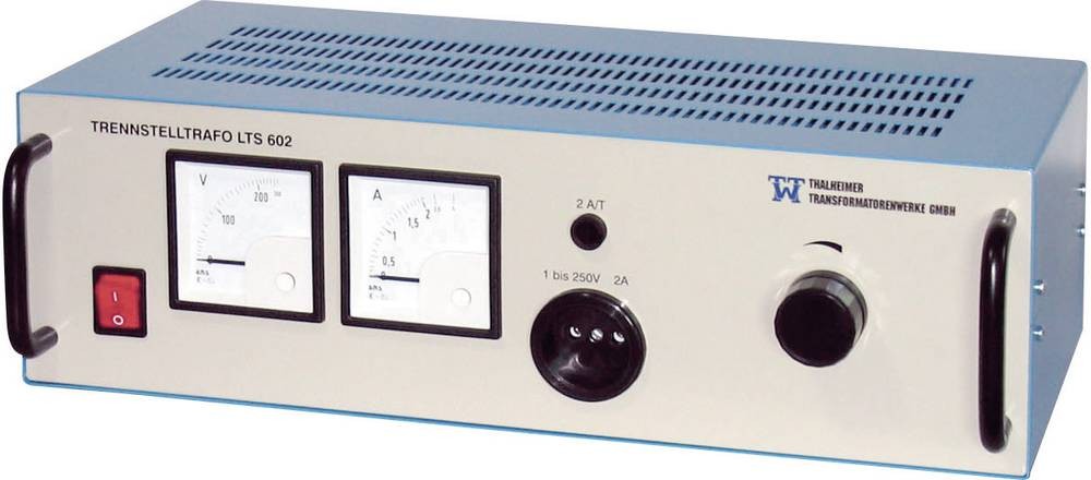 Thalheimer LTS 602 Labor-Trenntrafo einstellbar 500 VA Anzahl Ausgä