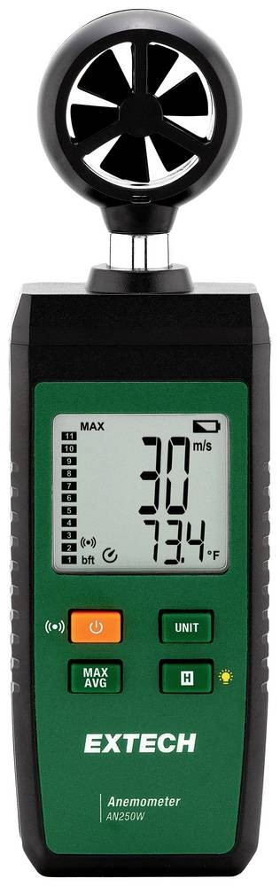 Extech AN250W Anemometer 1.5 up to 30 m/s