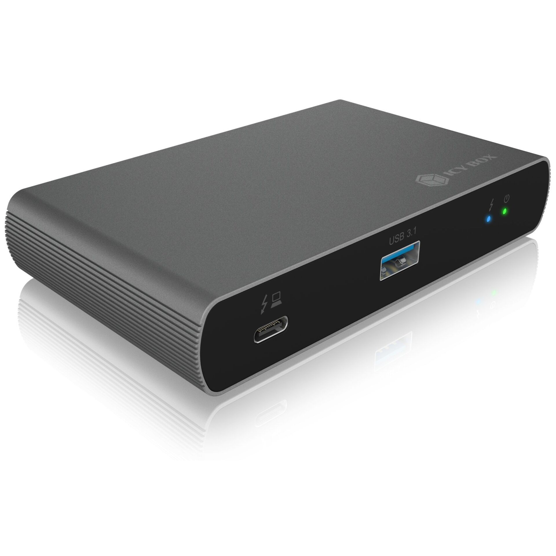 ICY BOX IB-HUB801-TB4 Thunderbolt 4 Type-C Hub - Eurostecker