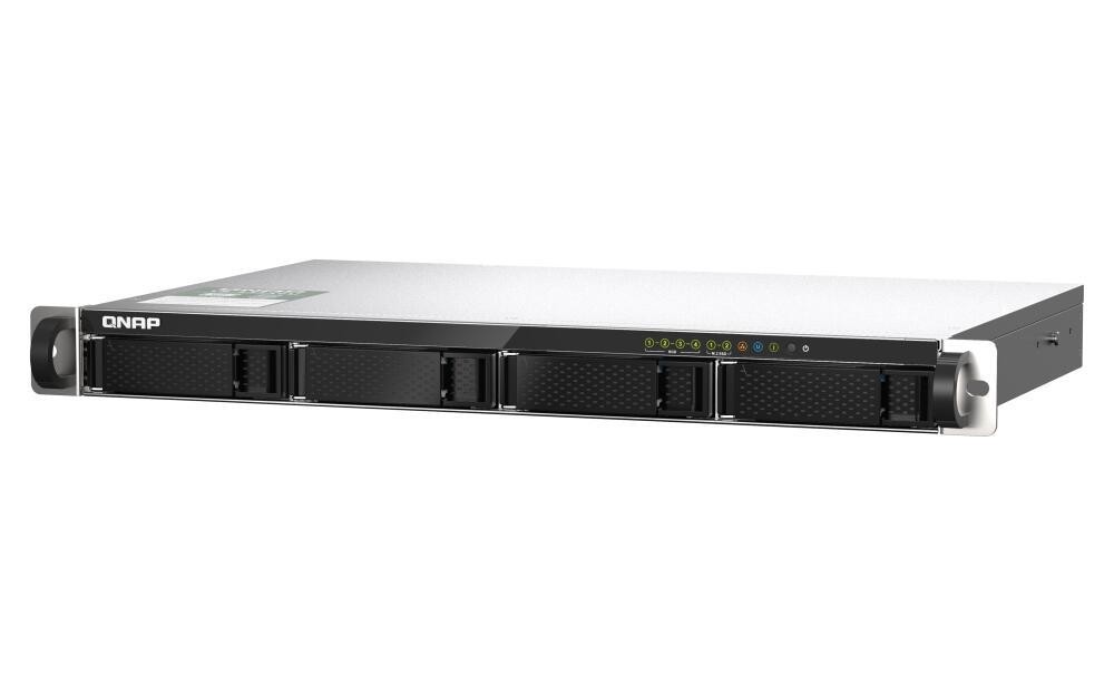 4-Bay QNAP TS-435XeU Rack SATA 6Gb/s RAID 0, 1, 5, 6, 10, JBOD 4GB RAM