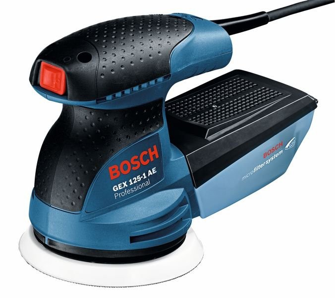 Bosch GEX 125-1 AE Orbital sander 12000 RPM 24000 OPM Blue - Bosch